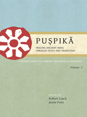 cover image of Puṣpikā,  Volume 3